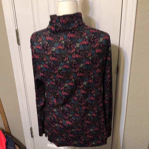 Westbound floral turtleneck top - Picture 6 of 7